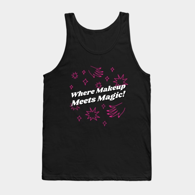 Beauty bloggers create makeup magic Tank Top by Hermit-Appeal